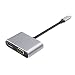 Produktbild drf8090w-eop USB Type-C HUB USB C to HDMI 4K VGA Combo Adapter Converter for Laptop