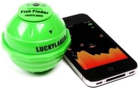 Lucky Laker WIFI Wi Fi Fish Finder IOS Android Smart Phone Compatible plus Temperature and Depth