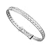 925 Sterling Silver Heart Christening Gift Baby Bracelet, Perfect Baby Shower Gift