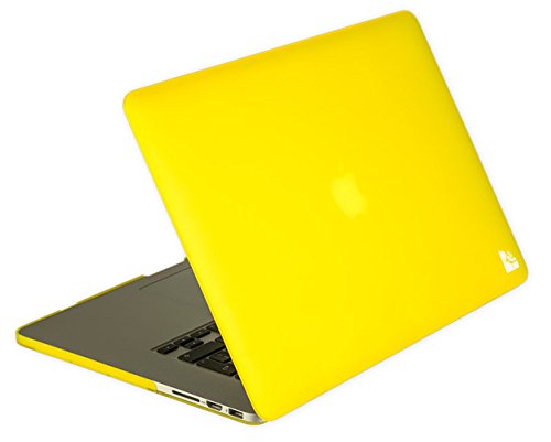 Gecko Macbook Pro Retina 13″ Clip On Case – Gelb – trendige Farben / perfekter Schutz in der Farbe gelb / yellow geeignet für MacBook Pro Retina 13,3″ (Typ A1425 und A1502 (2013)) - 3