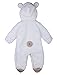 Tom's Ware Newborns Unisex Baby's Winter Lamby Hoodie Coat TWBC006-1 WHITE-95(US 24-36 MONTHS)