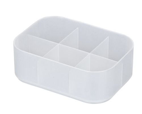 WENKO 21000100 Organizer Ice Cube S Weiß – 6 Kammern, stapelbar, Kunststoff – Polypropylen, 15.5 x 7 x 11.5 cm, Weiß - 4
