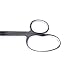 Toenail Scissors - Extra Long Toenail Scissors Clippers Chiropody Podiatry, 7.85'' with one micro serrated blade for super tough nail cutting , Used by both right and left handed people.