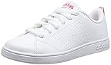 adidas schuhe damen sale ebay Hohe Strapazierfähigkeit adidas Unisex-Kinder Vs Advantage Cl K Laufschuhe, Weiß (Ftwr White/Ftwr White/Super Pink F15), 38 EU