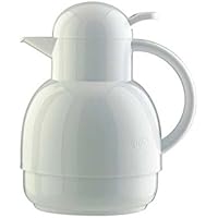 Alfi 925010060 - Jarra térmica redonda, 0,6 l, plástico, color blanco