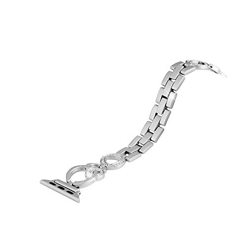 Preisvergleich Produktbild Ersatzarmbänder aus Edelstahl für Apple Watch Series 4 44mm