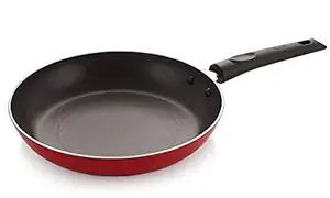 Nirlon Non Stick Coating Gas Compatible Aluminium Mini Fry Pan/Tapper Pan 18 cm [New_26mm_Classic_TP18]