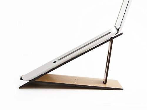 Hüllen mit Ständer, Ultra Portable Notebook Riser Stand für MacBook und PC - 3