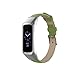 Produktbild Für Samsung Galaxy fit-e SM-R375 Watch Metallrahmen Uhrenarmband, bloatboy Sport Lüften Ersatzarmband Handschlaufe (Grün)