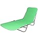 Produktbild Premium Folding Lounger By Thermalabs: Lay Down & Relax at the Beach, Pool, Garden or Anywhere Outdoors! Lightweight and Durable Tanning Chaise. This Green Foldable Beach Bed is Ideal for Sunbathing