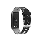Following Fitness-Tracker, Herzfrequenz-Monitor, Aktivitätstracker mit angeschlossenem GPS-Tracker, Schrittzähler, Schlaf-Monitor, IP67, wasserdicht, Schrittzähler, Smart-Armband