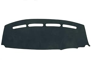 GRTYSVB - Funda de Franela de poliéster para salpicadero de Coche, Parasol para Evitar la luz, Alfombrilla para salpicadero, Alfombrilla de Agarre para Fiat 500 2008-2023 para Abarth 595 2012-2023