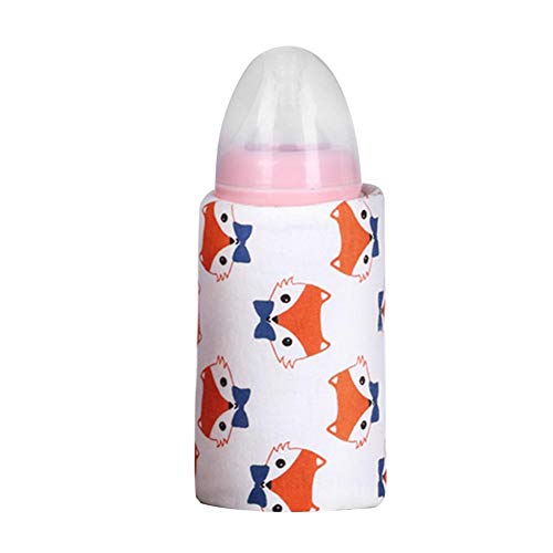 Preisvergleich Produktbild Baby Bottle Bag Flaschenwärmer mit USB Fütterungsflasche Warmhaltefunktion Thermostat Outdoor Tragbare Milch Heizung Wärmer for Baby