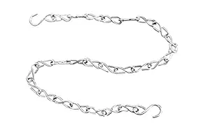 Aerglow Stainless Steel Swing Chain Heavy Duty (Sliver, 2 feet)