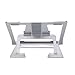Produktbild Sisit Notebook Ständer Aluminium Tragbar Verstellbar Aluminium Notebook Laptop Halter Faltbar Lift Desktop Ständer Anzug für Laptop innerhalb von 9 Zoll bis 15 Zoll.
