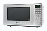 Panasonic NN-CF760MEPG Mikrowelle mit Heißluft und Grill / 27 L / 1000 W  / Inverter-Technologie / einbaufähig / Silber
