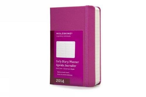 Download Moleskine 2014 Planner 12 Month Daily Magenta Pocket