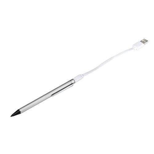 Bescita Stylus Pen Eingabestift + Kugelschreiber für Apple iPad Air / Apple iPad mini 3 / Apple iPad mini 2, Iphone，Galaxy Tab, Galaxy S2 S3，Android etc (Silber) - 2