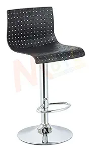 MBTC Meshot Cafeteria Restaurant Office Bar Stool Chair in Black