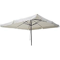 Concept Usine 1493.0 Aragon Parasol Carré Ecru 4 x 4 m
