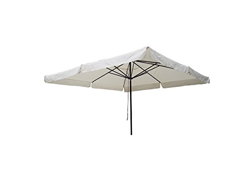 Concept Usine 1493.0 Aragon Parasol Carré Ecru 4 x 4 m