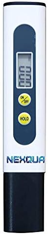 Nexqua Dew Digital LCD Display Portable TDS Meter, Water Quality Tester, 0~9990ppm Measurement Range for Drink