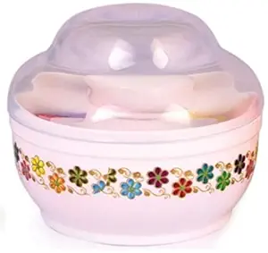 AppreciatePremium Baby Skin Care Baby Powder Puff with Box Holder Container for New Born and Kids for Baby Face and Body.