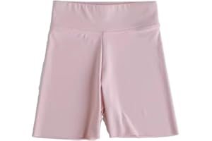 Smilore Girls Shorts Stretchy Cycling Shorts Kids School Gymnastics Dance Shorts Breathable and Safety Dress Short for 3-11 Years