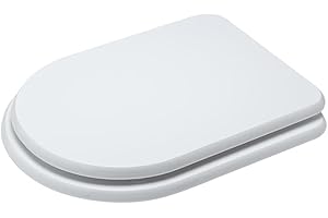 INBAGNO Sedile wc coprivaso Dolomite Clodia, modello compatibile dedicato come originale, cerniere in metallo cromo INCLUSE