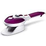 ● Actualice su ropa al instante: potente vaporizador de 800 vatios con vapores grandes de 100 ml en el tanque de agua. Diseño antifugas. Se puede utilizar tanto vertical como horizontalmente.