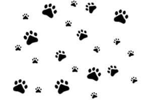 Happium -Tovaglia per feste Puppy Paws 120 x 180 cm, tovaglia, decorazioni per feste di compleanno per cani, feste di compleanno per bambini, feste in costume