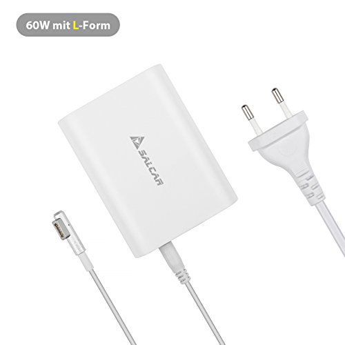 Salcar 60W Slim Ladegerät Netzteil f. Apple Mag Safe mit L Form, Mac Book Macbook Pro Charger Magnetisch ersetzt A1181 A1184 A1278 A1344 A1330 A1342 passt Modelle z.B. MB061CH/A, MB062CH/A MB063CH/A MD102CH/A MC207CH/A MA254CH/A MA255CH/A MC374CH/A Plus Extra 2 X USB 5V 1A 2A f. Smart Handys ,IPAD, Iphone (Weiß) - 3