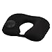 Price comparison product image Masterein Inflatable Travel U Shaped Air Pillow Foldable Support Head Rest Air Blow Up Cushion Sleeping Tool