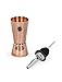King International Copper Jigger and Bottle Stopper Bar Set of 6 Pieces RS.698.00