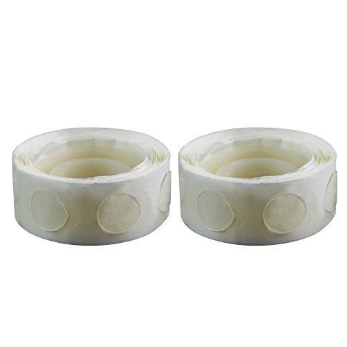 2 Rollen klar spurlos doppelseitiges Klebeband Klebstoff Dot Ballon Artware Geschenk Wickeln Klebepunkt