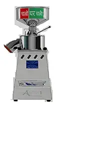 AARVI 1HP Stone Grinder Flour Mill (Steel)