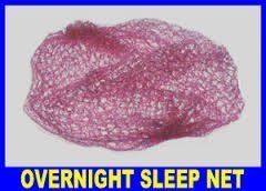 Roller Sleep In Hair Net x 2 Pink
