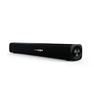 Instaplay 10W Wireless Bluetooth Soundbar Speaker with Built-in Microphone, perfect Soundbar for TV and Mobile (Black)