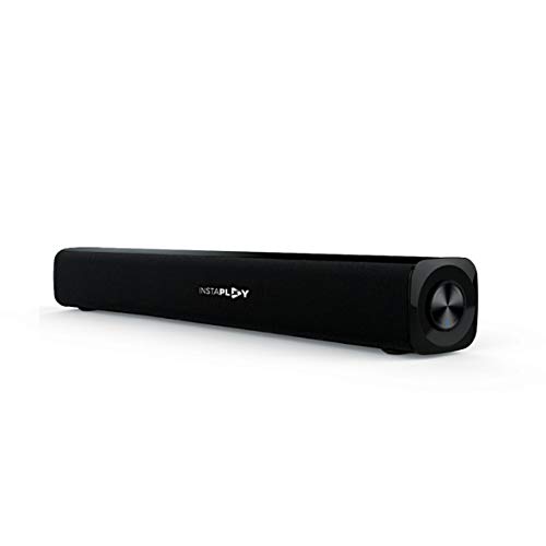 Instaplay 10W Wireless Bluetooth Soundbar Speaker with Built-in Microphone (Black)