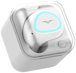 TUZE TZ9 HiFi Mini Wireless Bluetooth Earphone Portable Single Earbud Handsfree with Charging Box white