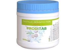 A.K TRADING Produits d'entretien 1 BOITES PASTILLES CHLOREES JAVEL- BOITE 500 GR - CODE: 120808