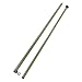 Produktbild 10T Tele-Setup 200 Teleskopstange Zeltstange aus Stahl 2-teilig stufenlos verstellbar 110-200cm, Arretierung per Klemmschraube, Bodenspitze, Tarpstange Sturmstange Vorzeltstange Stange für Sonnensegel