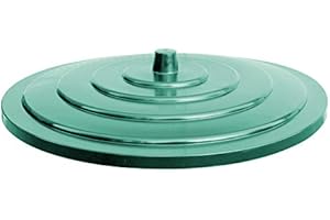 Mobil Plastic - Coperchio per bidone Industriale da 300 Litri - Verde