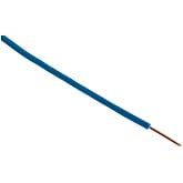 Zenitech - Electric Power Cable H07V-U 1.5mm&sup2; - Blue - 5 m - PVC Insulated Single Wire Conductor - Indoor Use - Ideal for Res