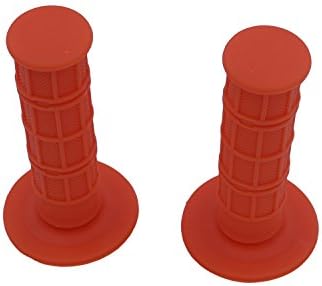 MX Gel Rubber HandleBar Grip Off-road Motorcycle Dirt Pit Bike Orange KTM 50 65 85 125 150 200 250 300 400 450 525 orange