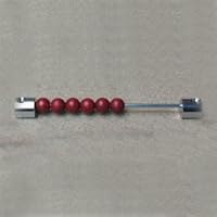 Marcador contador para futbolin sobrepuesto 6 bolas de madera unidad