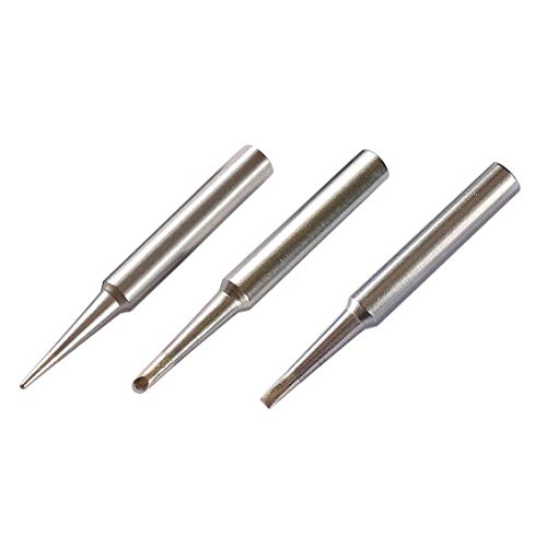 Shinenow Qualité ST Embout de rechange 3 pcs Combo pour Weller Wlc100 Wp25 Wp35 Ensemble de pointe (3 Pièces)