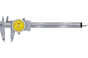 ECLAT SKINCARE Messschieber mit Rundskale 150 mm 0,01 mm