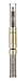 Revlon Brow Fantasy Pencil and Gel - Dark Blonde