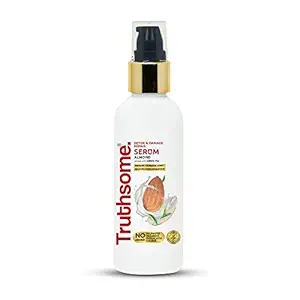 Truthsome Detox & Damage Repair Serum with Almond Oil & Infused with Green Tea, No Silicones, Sulphates, Parabens, Phthalates 100 ml